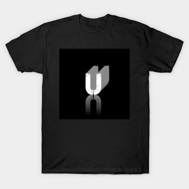 Letter U T-Shirt by Retrofit